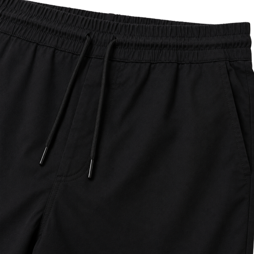 Premium Cotton Drawstring Shorts – Black | Kessy Wounder